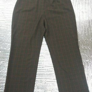 East 5th Multicolored brown red Plaid Women’s